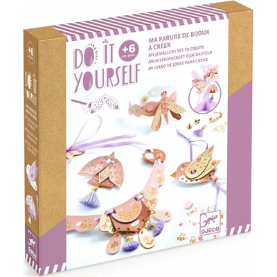 DJECO DIY Šperky Slečny Pinka ružová