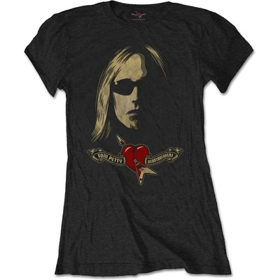 Tom Petty & The Heartbreakers tričko Shades & Logo Čierna