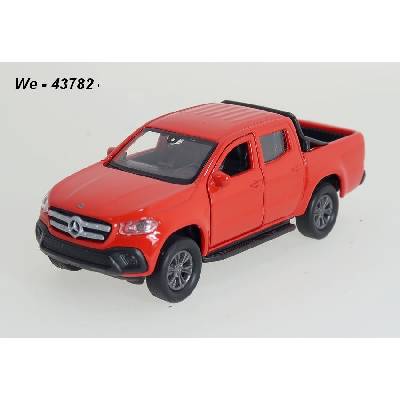 Welly Mercedes-Benz X-Class code 43782 modely aut červená 1:34
