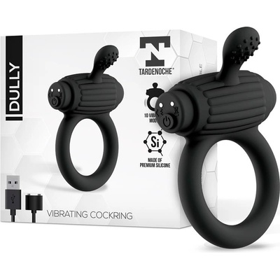 Tardenoche Dully Vibrating Cockring with Remote Control Black