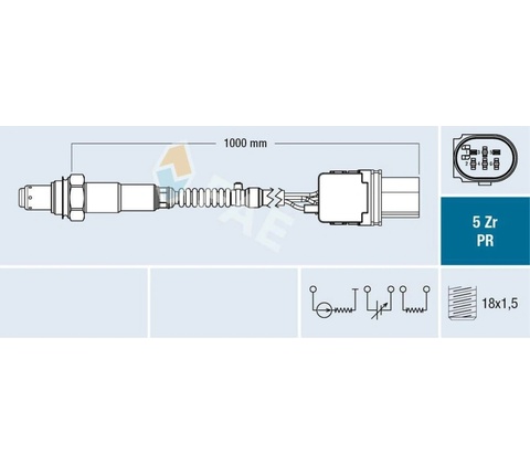 Lambda sonda FAE 75120