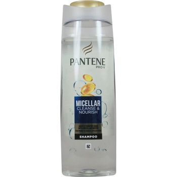 Pantene Pro V Micellar Purify & Nourish Shampoo Micelárny šampón pre čistotu a výživu vlasov bez silikónov 400 ml