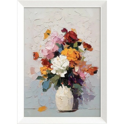 Styler White Vase obraz barevná