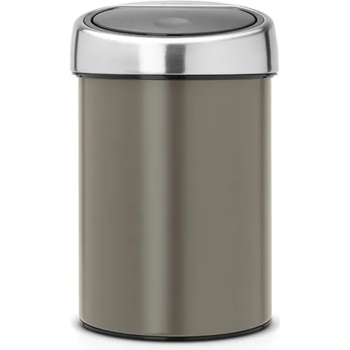 Brabantia Кош за смет Brabantia Touch Bin 3L, Platinum (647215)