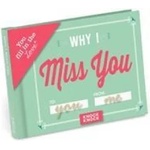 Knock Knock Why I Miss You Book Fill in the Love Fill-in-the-Blank Book & Gift Journal