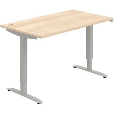 OFFICE PRO s.r.o. HOBIS výškovo nastaviteľný stôl MOTION MS 2 1400, stand.ovládanie, agát