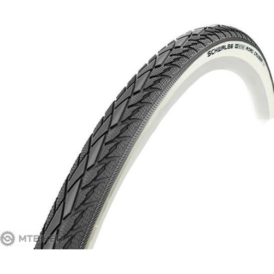 Schwalbe ROAD CRUISER 700x32C (32-622) 50TPI 550g plášť, drôt biela/čierna