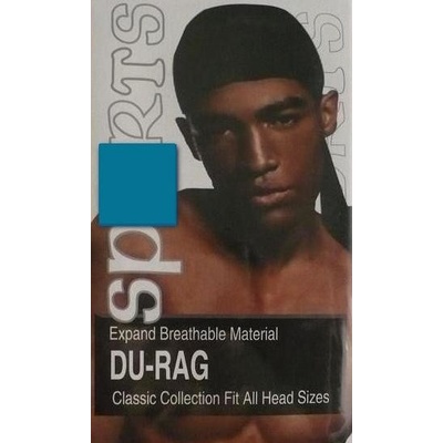 Durag šátek Tyrkys modrá Blingstar