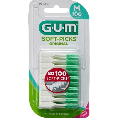 GUM Soft-Picks masážní mezizubní kartáčky s fluoridy velikost Regular ISO 1 80 ks – Zbozi.Blesk.cz