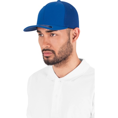 Urban Classics Шапка с козирка в синьо Flexfit Tactell MeshUB-6533-00205 - Син, размер S/M