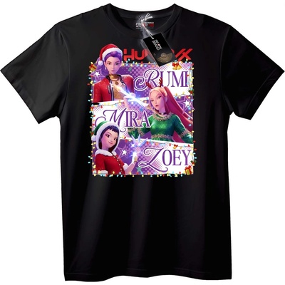 NOONEBRAND Тениска Празнична Руми Мира Зои - XS, Black