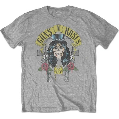 Guns N’ Roses tričko Slash '85 šedé