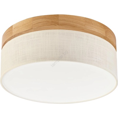 Brilagi - LED таванно осветително тяло BELLADONNA LED/20W/230V Ø 30 см крем/дъб (BG2111)