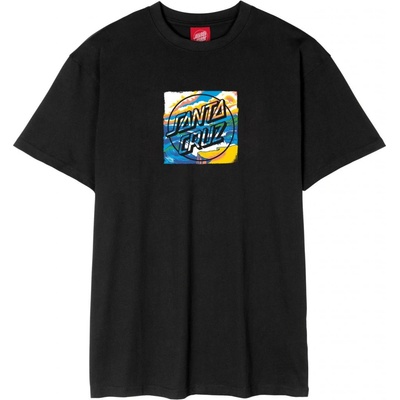 Santa Cruz WATER VIEW FRONT TEE Black