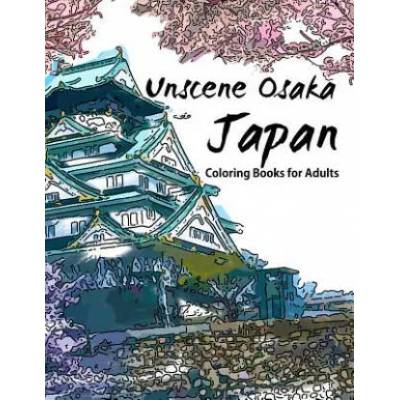 Unscene Osaka: Japan coloring books for adults | Geo Publisher