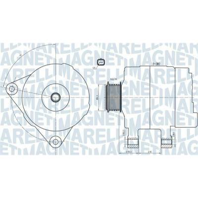 generátor MAGNETI MARELLI 063732033010