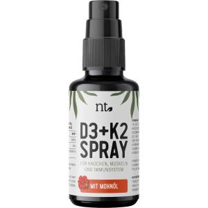 Naturtheke GmbH Vitamin D3 + K2 Spray - Мак