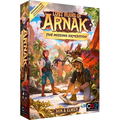 Czech Games Edition Разширение за настолна игра Lost Ruins Of Arnak: The Missing Expedition (BGBG0004380N)