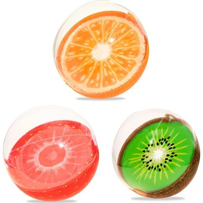 Nafukovací míč mix jahoda kiwi pomeranč 46cm