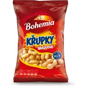 Bohemia Interactive Фъстъчени чипсове Bohemia 28 x 100 г