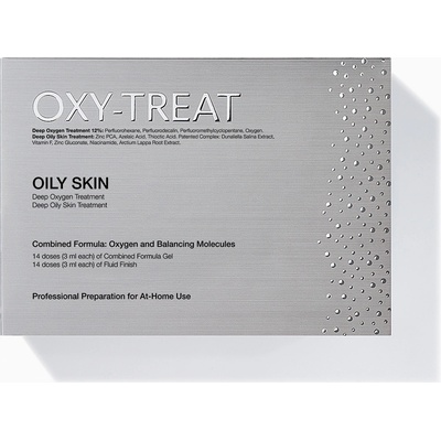 Oxy-Treat Oily Skin Oily Skin gél pre mastnú pleť 50 ml + Fluid Finish finálna starostlivosť 15 ml darčeková sada