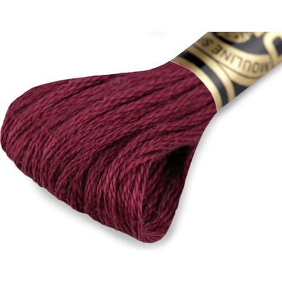 Vyšívací příze DMC Mouliné Spécial Cotton Varianta: 814 malaga, Balení: 1 ks – Hledejceny.cz