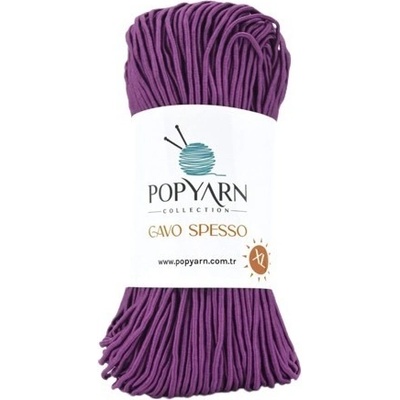 POPYARN Příze Cavo spesso B11 - fialová, 200g 110m