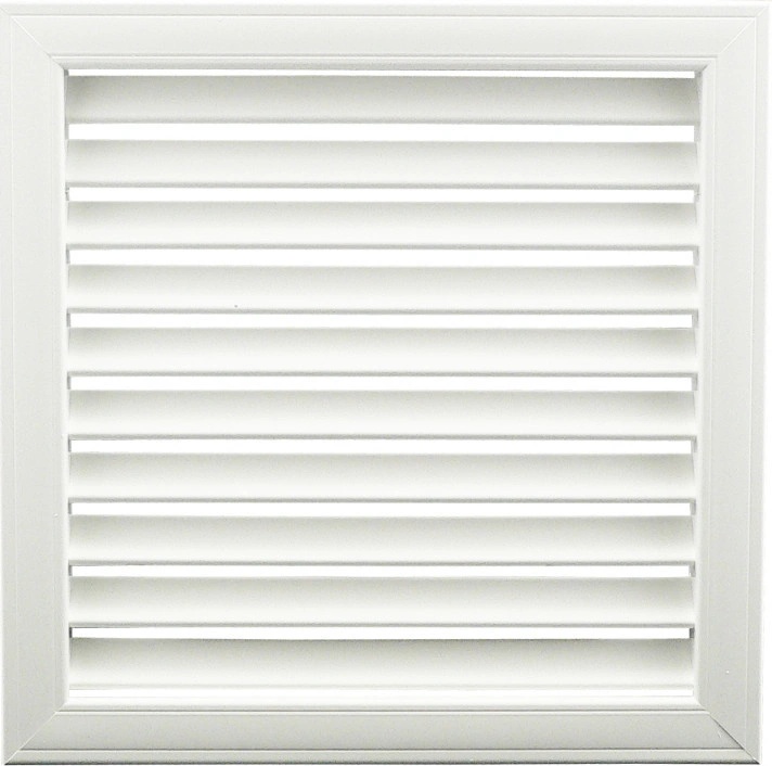 Lüftungsgitter Dalap WDP 350x350 Mm – Weiß, Aluminium, Für Innen/Außen