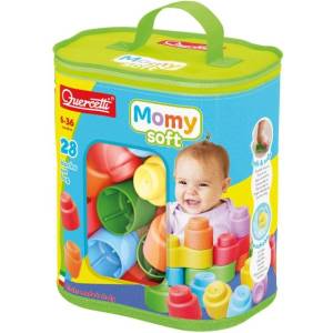 Quercetti Momy Soft Bag - меки кубчета - 28 бр (QUE_04146)