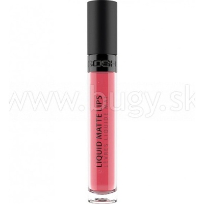 Gosh Liquid Matte Lips matný rúž na pery 004 Chinese Rouge 4 ml