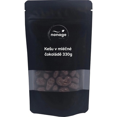 NONAGE Kešu v mliečnej čokoláde 330 g