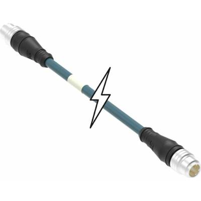Molex upravený zástrčkový konektor pro senzory - aktory, 1300480109, 1 ks