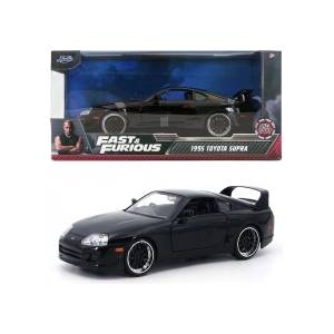 Jada Модели на автомобили и мотоциклети модел 1/24 Fast & Furious Toyota Supra black - 1: 24 ( délka cca 1 (TRS3293-4000)