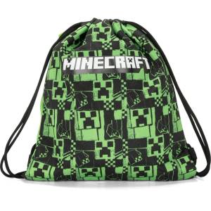 Panini Ученическа спортна торба Panini Minecraft - Green (70386)