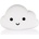 Zopa Silicone LED Lamp Size M нощна светлина Cloud