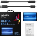 Pevné disky externé ADATA SE800 512GB, ASE800-512GU32G2-CBL