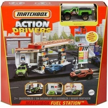 MATCHBOX Mattel ACTION DRIVERS ČERPACÍ STANICE GVY84