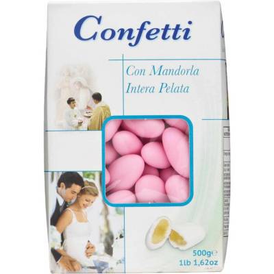Crispo ružové cukríky mandľové 500 g