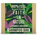 Faith in Nature tuhý šampon levandule a pelargonie 85g