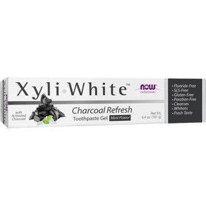NOW XYLIWHITE - Паста за зъби [182 грама] Charcoal Refresh