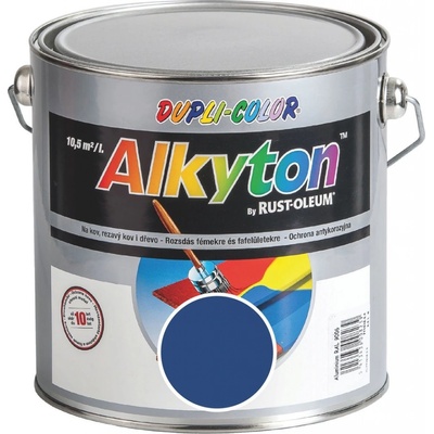 na kov Alkyton lesk 2,5L enziánová modrá