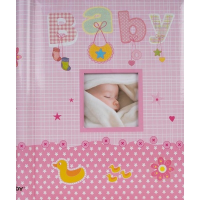 SAMOLEPÍCÍ album 40 stran Duckling růžové
