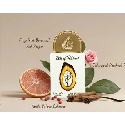 LATTAFA Парфюм Lattafa Art of Wood EDP 20мл Унисекс