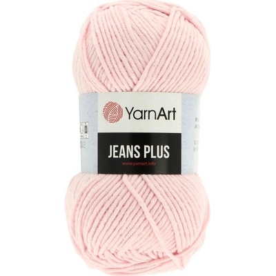 YarnArt Jeans Plus 74 světle růžová