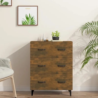 vidaXL 11461.817348 příborník kouřový dub 69,5 x 34 x 90 cm