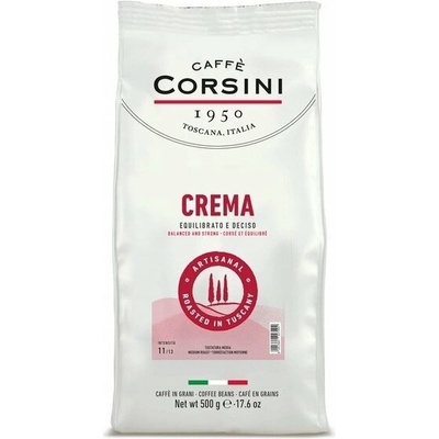 Caffe Corsini krémová zrnková 500 g