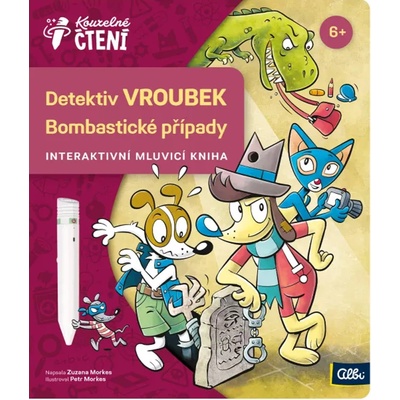 Kniha Detektiv Vroubek - Bombastické případy
