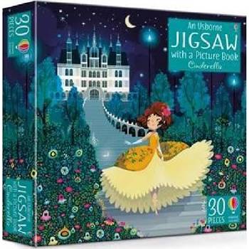 Usborne Jigsaw with a Picture Book Cinderella Davidson Susanna