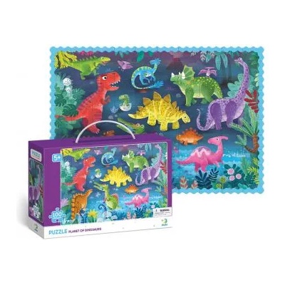 dodo - Пъзел със 100 части - Планетата на динозаврите (300403)
