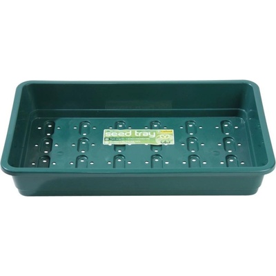Garland Seed Tray Green 37,5x23x6 cm, zelený zásobník s drenážou